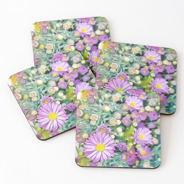 Aperçu de l'œuvre Fleur d'aster pourpre créée et vendue par kimcrunner.