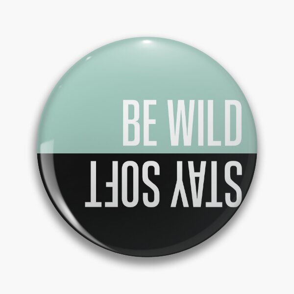Item preview, Be Wild, Stay Soft - Text on Mustard Yellow  designed and sold by KimVanG.