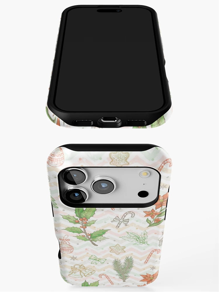 Thumbnail 3 of 4, iPhone Case, Christmas Sweets Pattern designed and sold by PatternSquare.