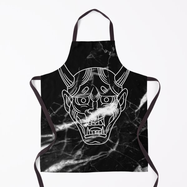 Item preview, hannya japanese black marble with accent designed and sold by SpicyCherrys.