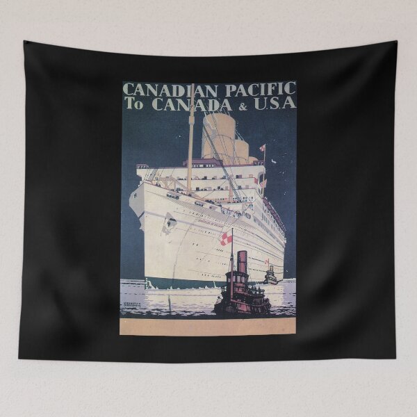 Item preview, retro Canada and USA designed and sold by CorasPosters.
