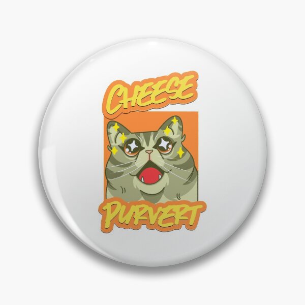 Item preview, Cheese Purvert Cat designed and sold by ashburylee.