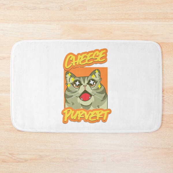 Item preview, Cheese Purvert Cat designed and sold by ashburylee.