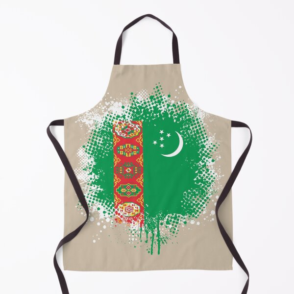 Item preview, Flag of Turkmenistan - Splat designed and sold by pixelinga.