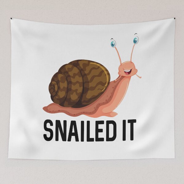 Item preview, Snailed It designed and sold by ProtonProject.
