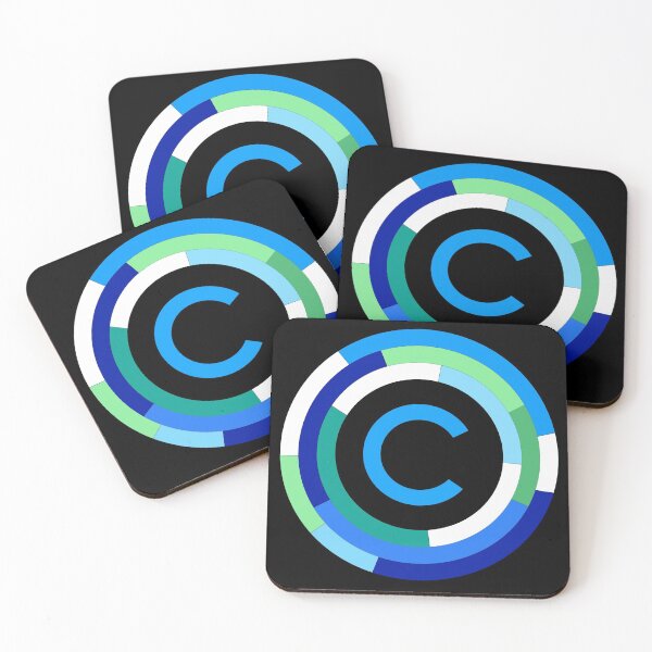 Crypto-nite Coasters (Set of 4)