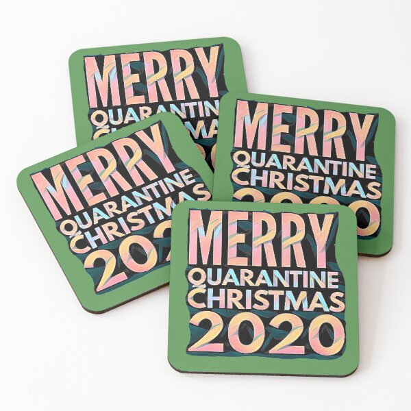 Item preview, Merry Quarantine Christmas (rainbow text) designed and sold by HamiltonmagicTs.