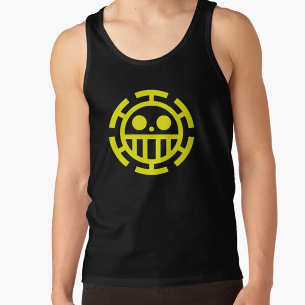 One Piece Anime YonKo Pirate King manga flag Law Tank Top