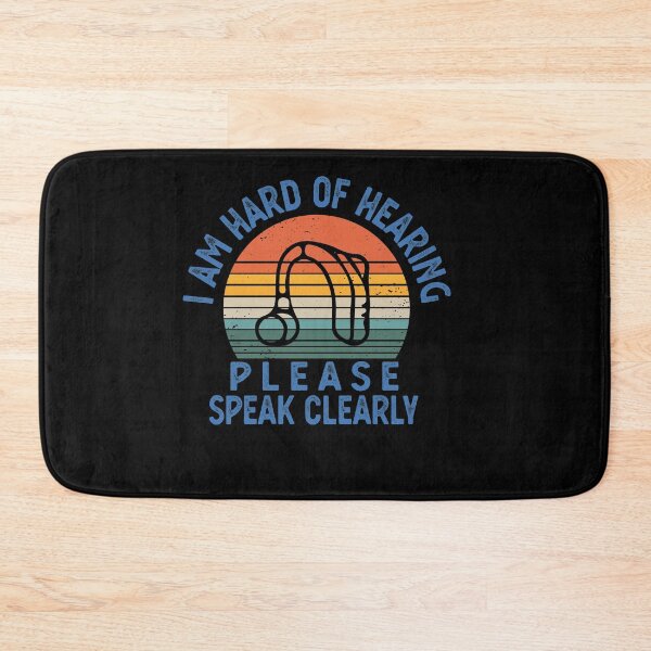 Item preview,  HARD OF HEARING hearing impaired designed and sold by CodingForTech.