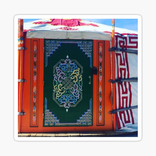 Aperçu de l'œuvre Yourte mongole, créée et vendue par marisophie.