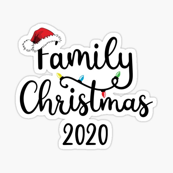 Christmas Family Matching Outfits Family Christmas 2020 Sticker