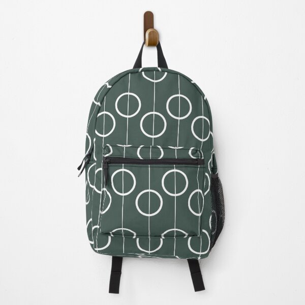 Item preview, Dark Green with White Retro Circles designed and sold by shadowbright.
