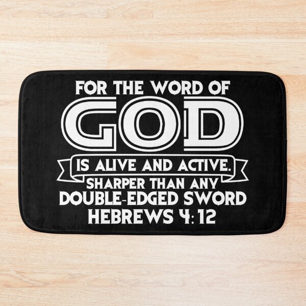 Item preview, Hebrews 4:12 designed and sold by plushism.