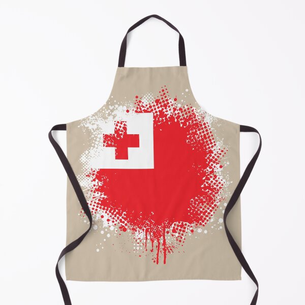 Item preview, Flag of Tonga - Splat designed and sold by pixelinga.