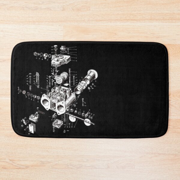 Item preview, DCOE Carb Exploded View Mechanic designed and sold by kief-clothes.