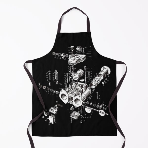 Item preview, DCOE Carb Exploded View Mechanic designed and sold by kief-clothes.