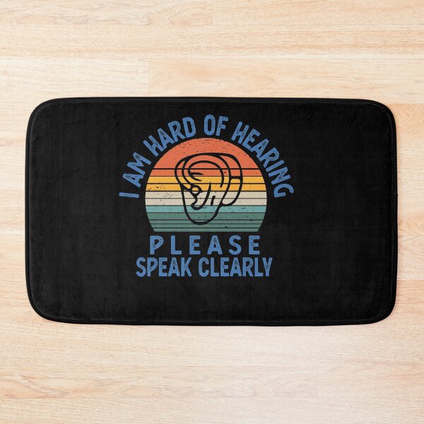 Item preview, HARD OF HEARING hearing impaired designed and sold by CodingForTech.