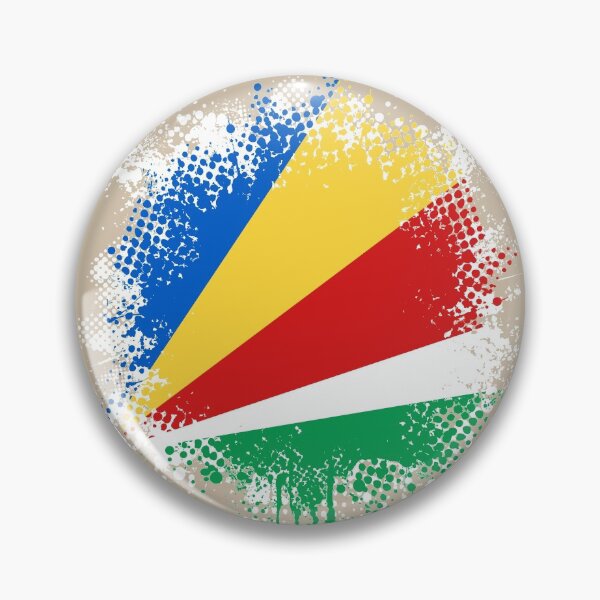 Item preview, Flag of Seychelles - Splat designed and sold by pixelinga.