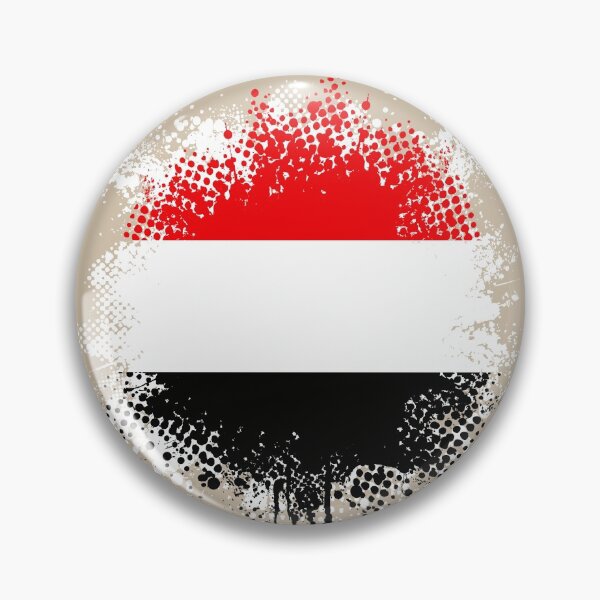Item preview, Flag of Yemen - Splat designed and sold by pixelinga.