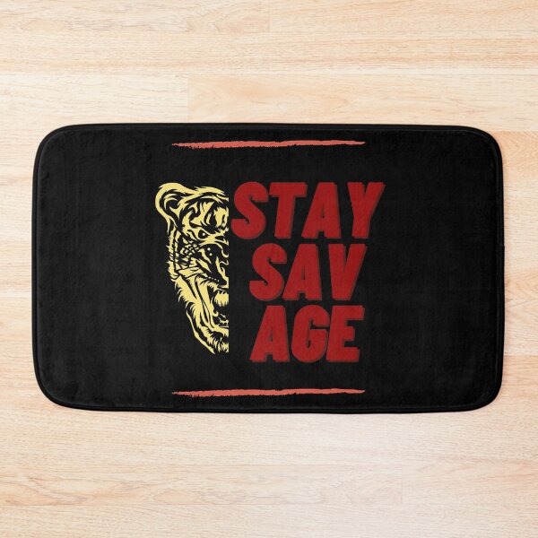 Item preview, roaring tiger  stay savage designed and sold by FourNuns.