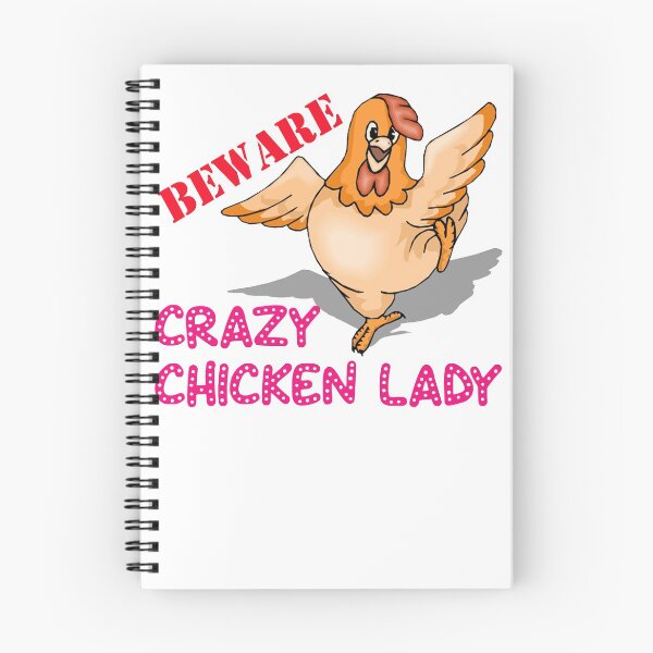 Item preview, Beware Crazy Chicken Lady designed and sold by partybitz.