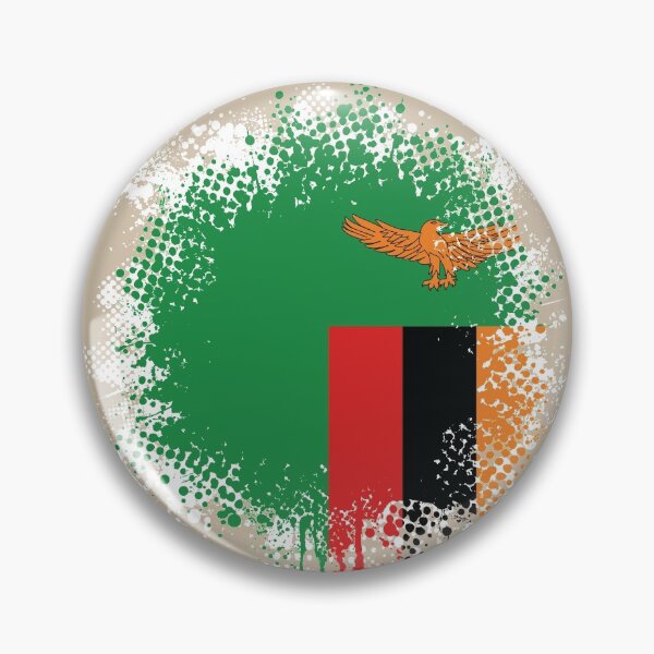 Item preview, Flag of Zambia - Splat designed and sold by pixelinga.