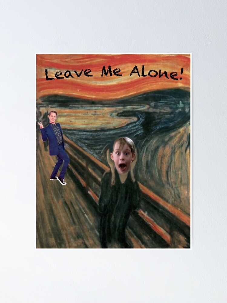 the scream painting home alone