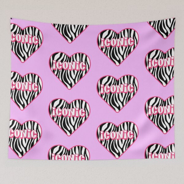 Item preview,  iconic zebra print heart designed and sold by elizastreet.