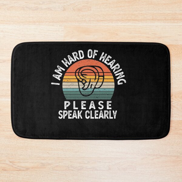 Item preview, HARD OF HEARING hearing impaired designed and sold by CodingForTech.