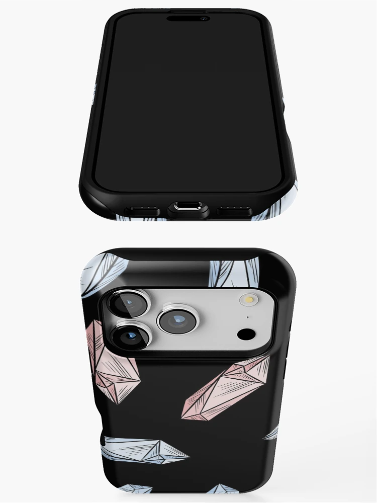 Thumbnail 3 of 4, iPhone Case, Gem stone Pattern designed and sold by PatternSquare.