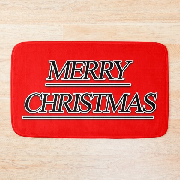 Item preview, Merry Christmas Minimalist Plain Text Design designed and sold by aventi24.