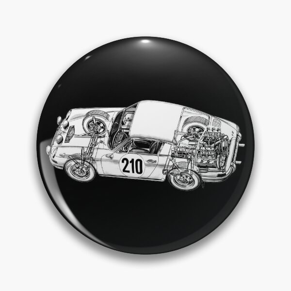 Item preview, Classic Racing Car Drawing 1 designed and sold by kief-clothes.