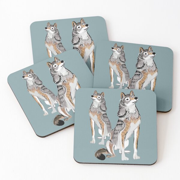Item preview, Totem Siberian Forest Wolf designed and sold by belettelepink.