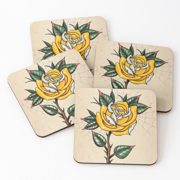 Item preview, Traditional yellow rose designed and sold by Bird Sh*t.