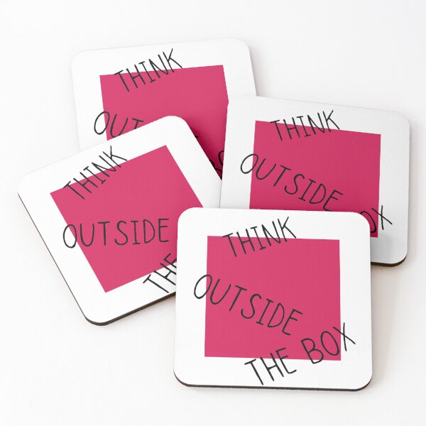 Item preview,  think outside the box designed and sold by FourNuns.