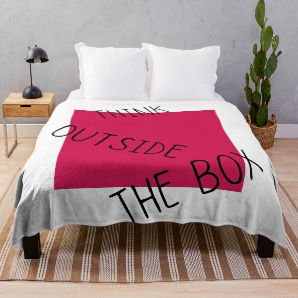 Item preview,  think outside the box designed and sold by FourNuns.