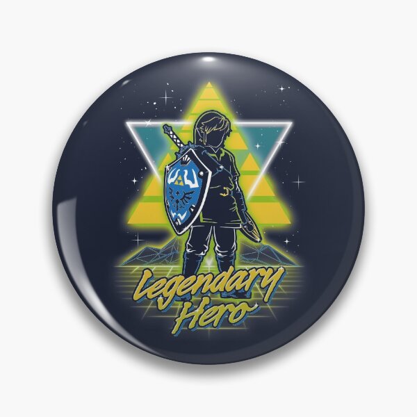 Item preview, Retro Legendary Hero designed and sold by Olipop.