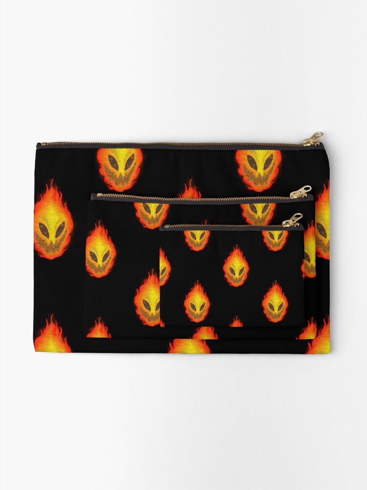 Thumbnail 2 of 4, Zipper Pouch, Pyro designed and sold by MoonRushers.