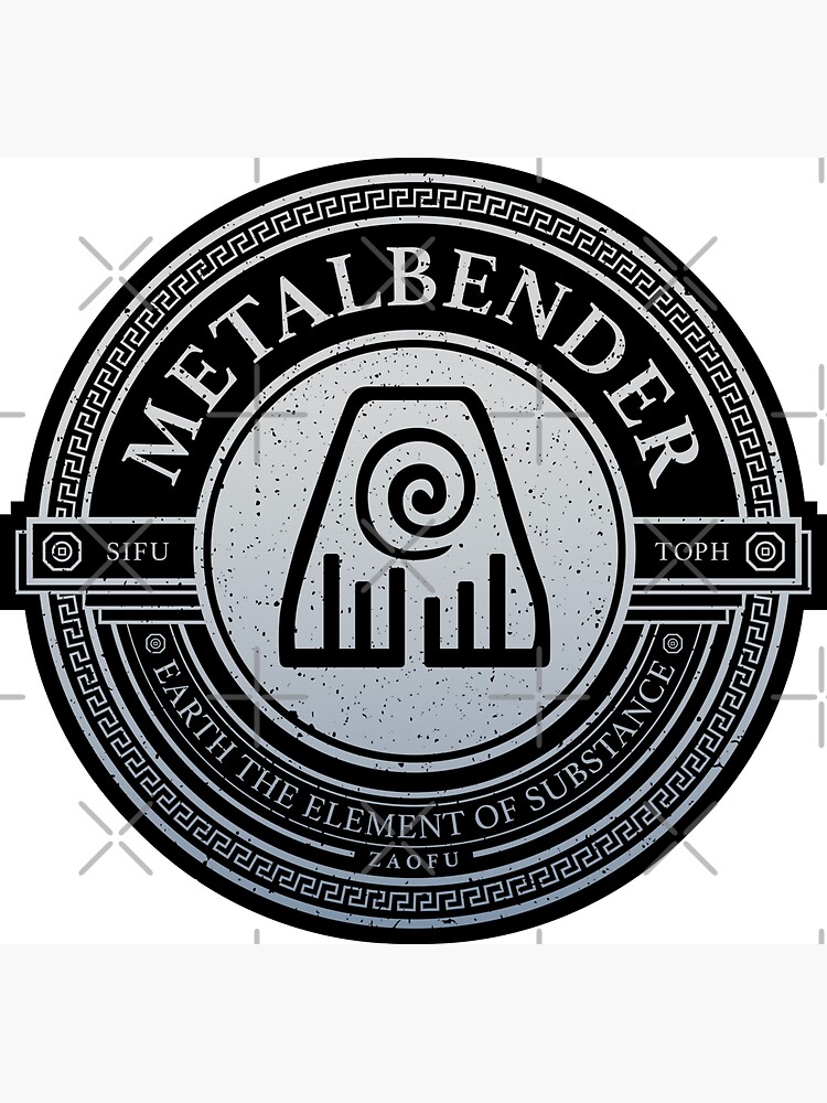 ATLA Metal Symbol: Avatar The Last Airbender-Inspired Design Magnet for  Sale by Pong Lizardo