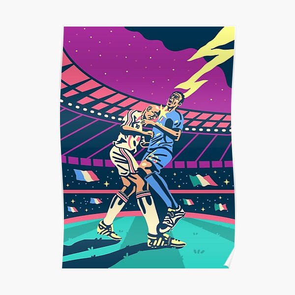 Fond d'écran Zidane Illustration Poster