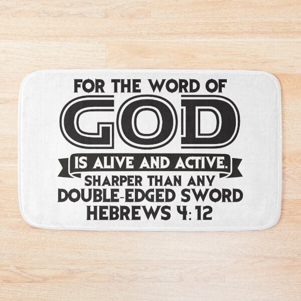 Item preview, Hebrews 4:12 designed and sold by plushism.