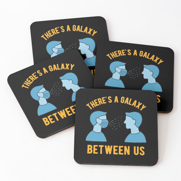 Item preview, 2020 Face Mask - Theres A Galaxy Between Us designed and sold by isstgeschichte.