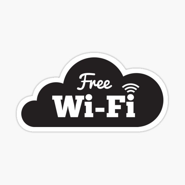 Free Wifi Sticker
