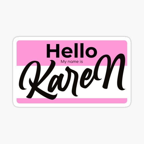 Hello My Name Is Sticker For Sale By Sociedadsecreta Redbubble