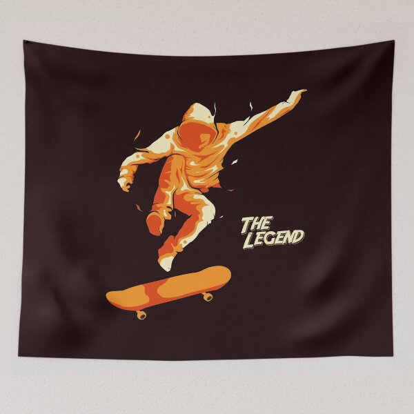 Item preview, Skateboarding Spirit - The Legend designed and sold by wazoosi.