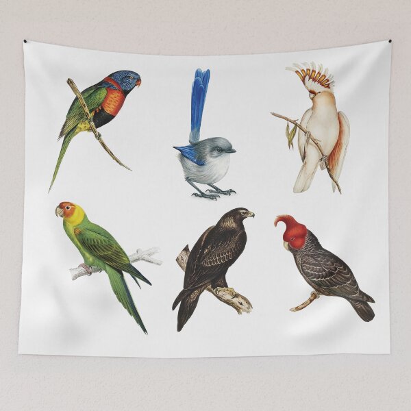 Item preview, Australian Birds designed and sold by Jenie Yolland.