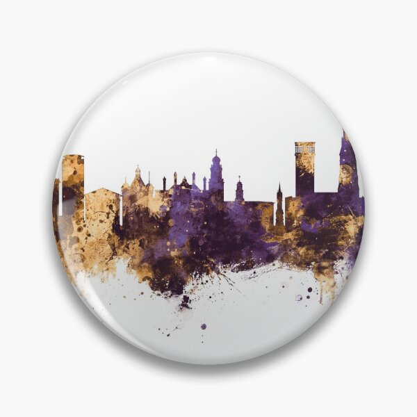 Item preview, Leicester England Skyline designed and sold by ArtPrints.