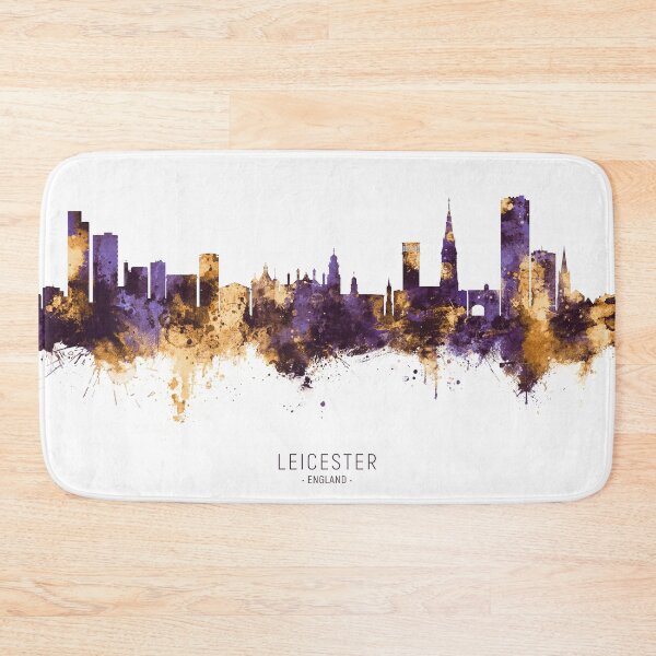 Item preview, Leicester England Skyline designed and sold by ArtPrints.