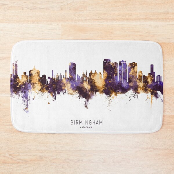 Artikelvorschau, Birmingham Alabama Skyline entworfen und verkauft von ArtPrints.