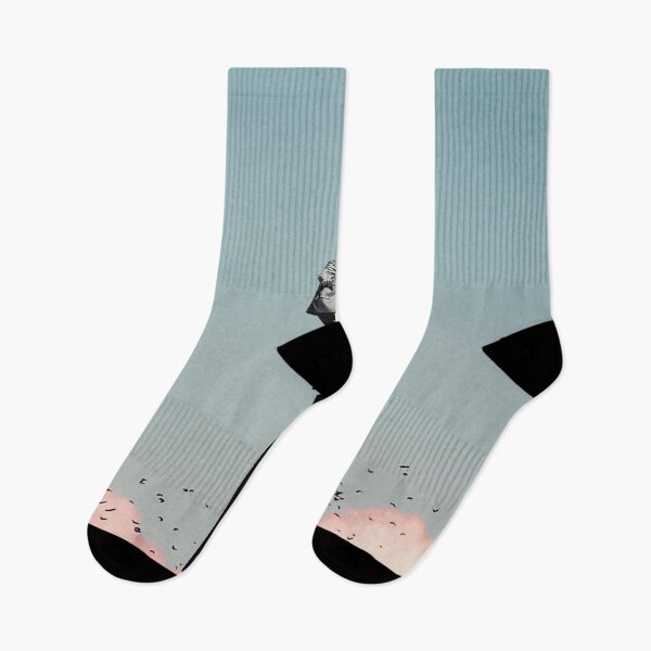 Item preview, Balancing on one leg above the clouds designed and sold by Underdott.
